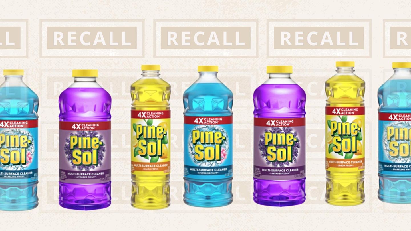 Clorox rappelle 37 millions de bouteilles Pine-Sol en raison d'un problème de bactéries