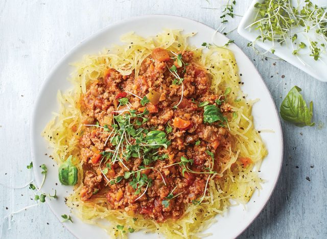 Bolognaise paléo à la dinde