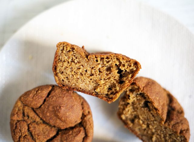 muffins à la patate douce et à la banane