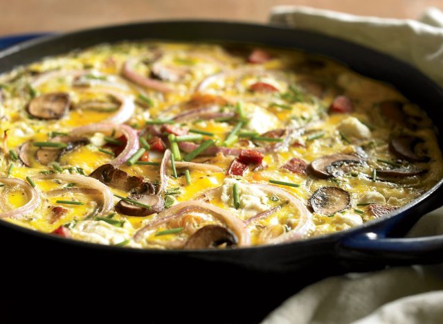 Frittata de saucisse paléo aux champignons