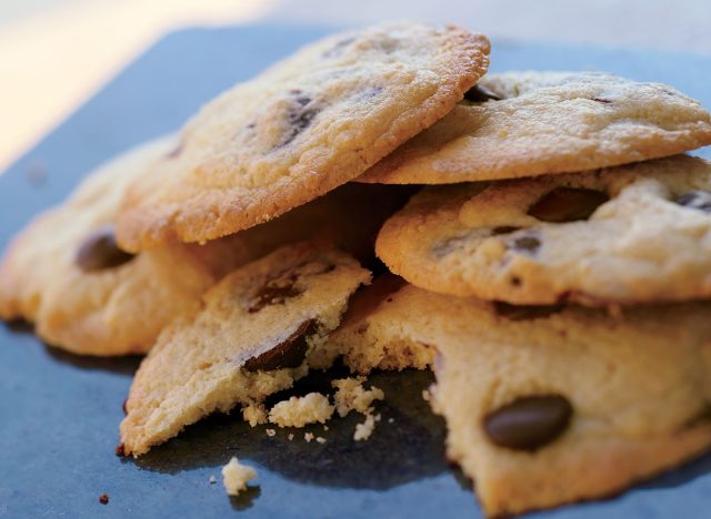 Biscuits au chocolat faibles en calories