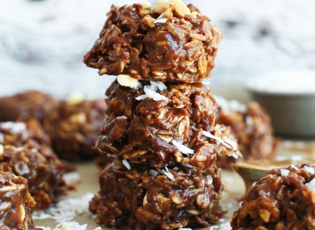 biscuits sans cuisson à la noix de coco