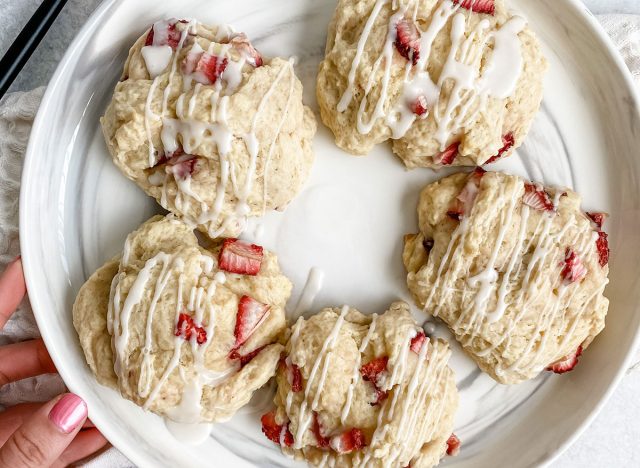 biscuits sablés aux fraises