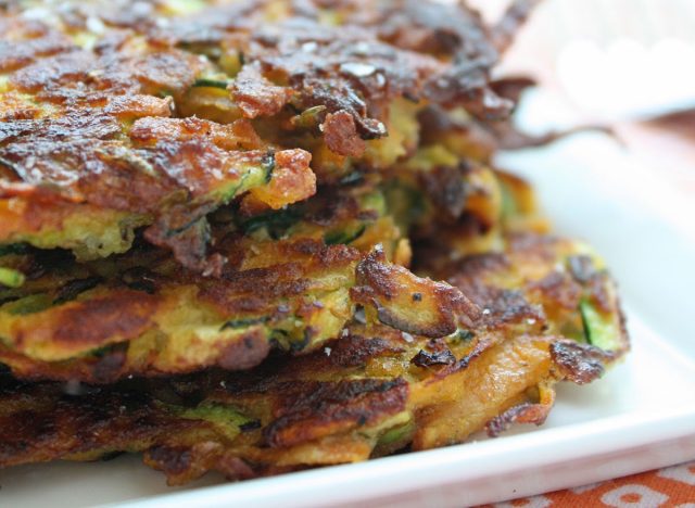 recette Latke de courgettes et patates douces