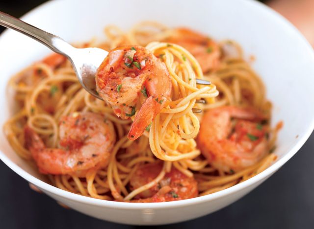 Crevettes saines fra diavolo