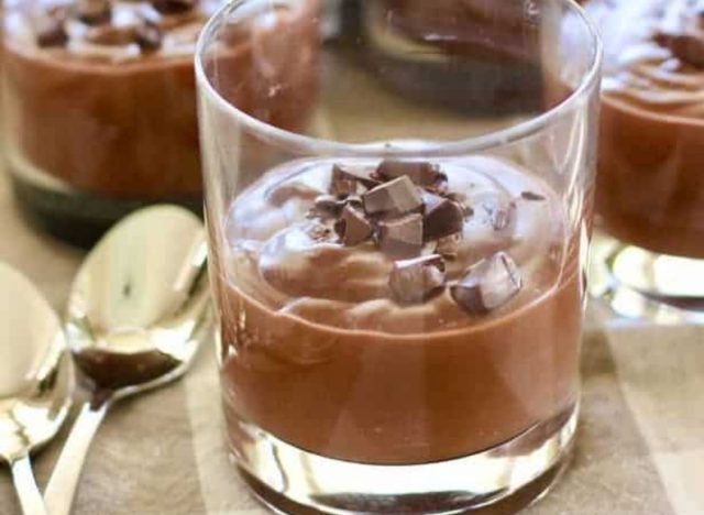 Pouding au chocolat 5 minutes