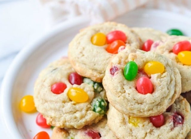 Biscuits à la gelée de haricots