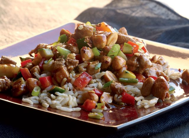 Poulet kung pao sain