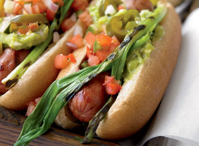 Hot-dogs mexicains sains
