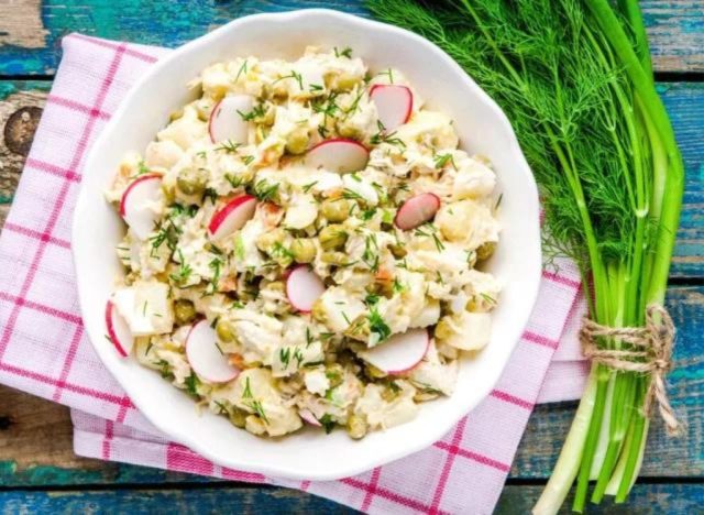 recette salade de pommes de terre