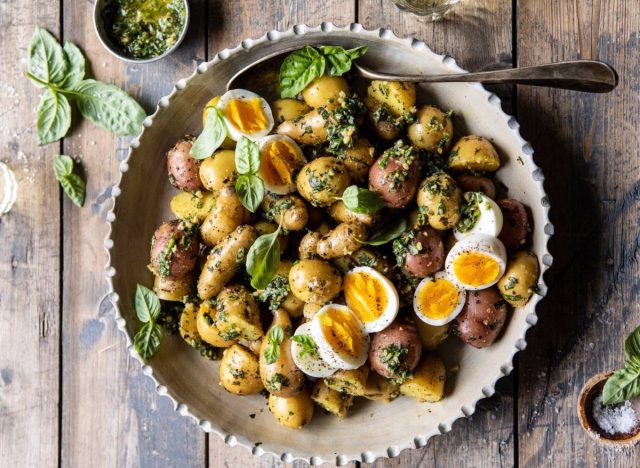 salade de pommes de terre au pesto
