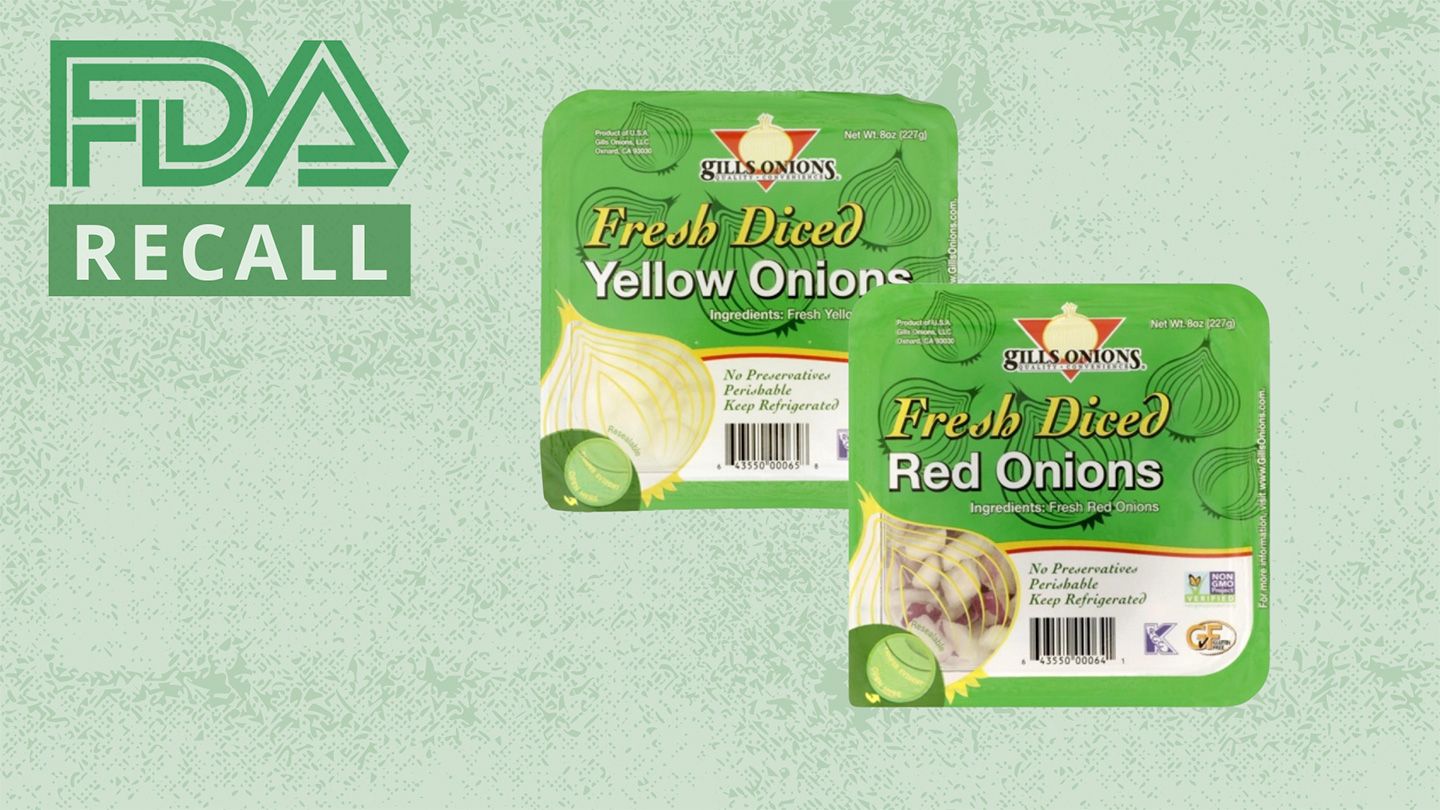 La FDA annonce le rappel d'oignons coupés en dés alors que des dizaines d'entre eux sont malades à cause de Salmonella