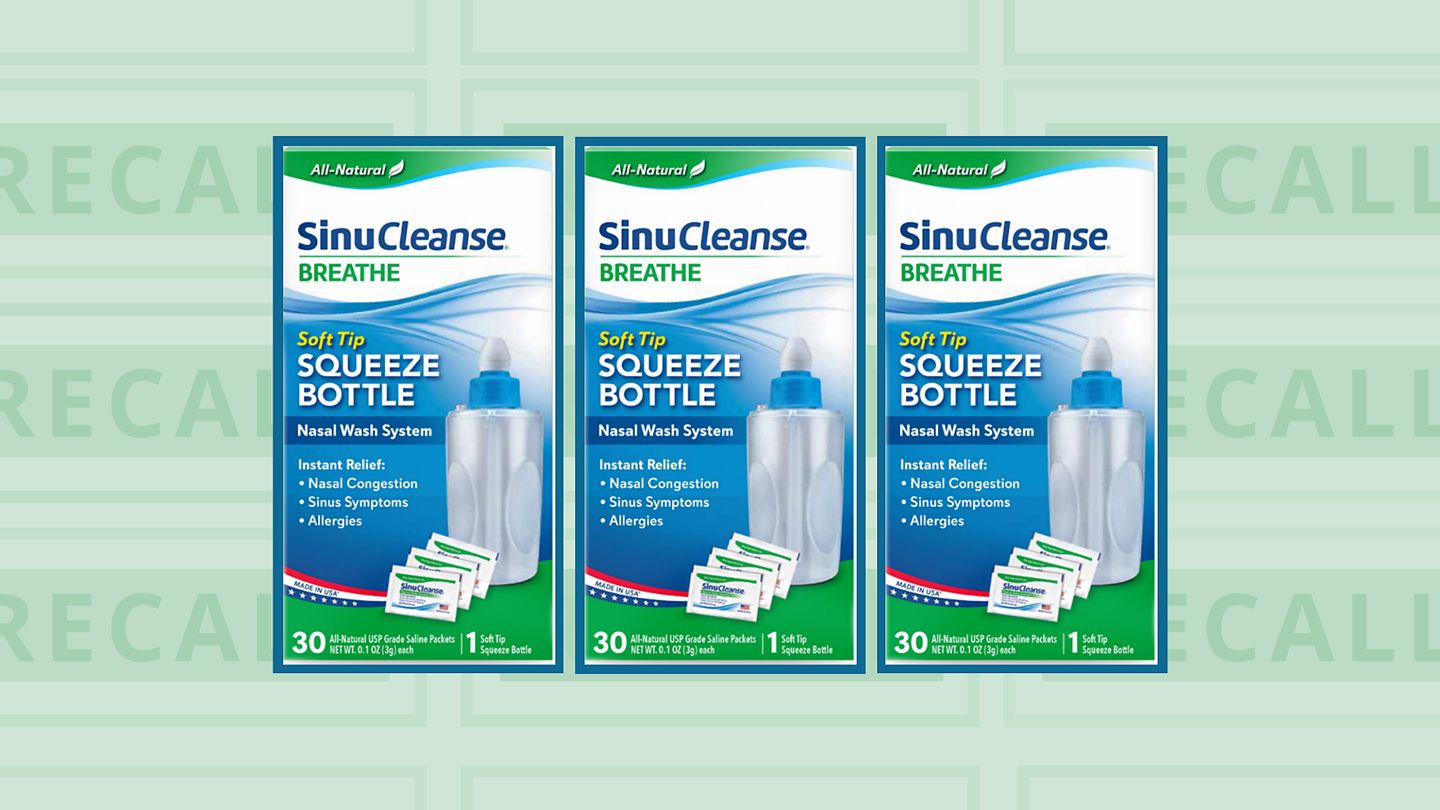 Nasal Wash Sold Nationwide Recalled for Staph Infection Risk