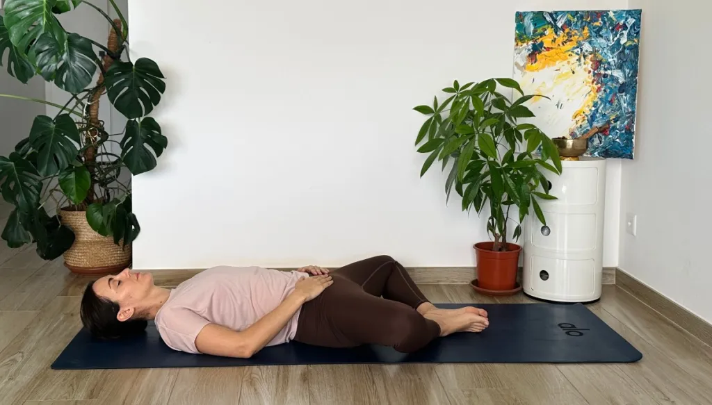 position de yoga variante papillon